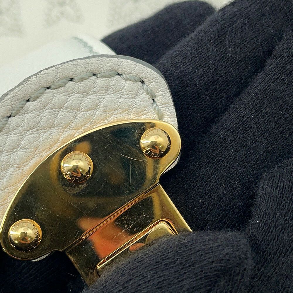 ルイヴィトン ショルダーバッグ モノグラム・マヒナ マヒナ XS M95661 LOUIS VUITTON ヴィトン バッグ 白