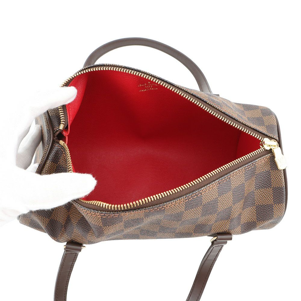 ルイヴィトン ハンドバッグ ダミエ・エベヌ パピヨン PM N51304 LOUIS VUITTON ヴィトン バッグ