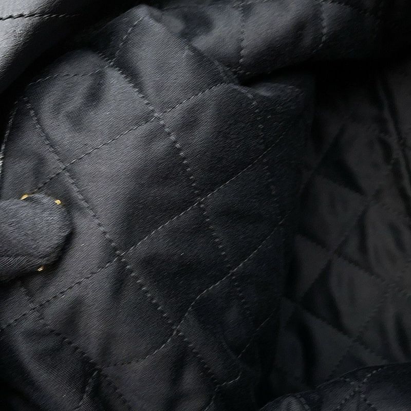 シャネル チェーンショルダーバッグ CHANEL22 スモール シャイニーカーフスキン AS3260 CHANEL ポーチ付き 黒