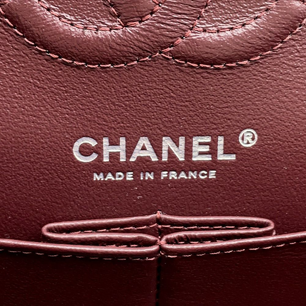 シャネル チェーンショルダーバッグ マトラッセ23 ココマーク ダブルチェーン ラムスキン A01113 CHANEL バッグ 黒