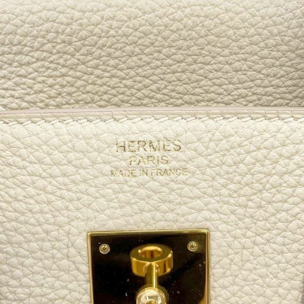 エルメス バーキン30 クレ/ピンクゴールド金具 トゴ Z刻印 HERMES Birkin ハンドバッグ