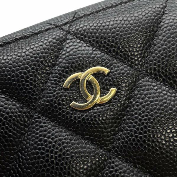 シャネル ポーチ クラシック チェーンクラッチ A70655 CHANEL チェーンショルダー 財布 ポシェット