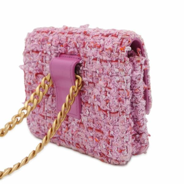 シャネル チェーンウエストウォレット ココマーク ツイード CHANEL 財布 カード