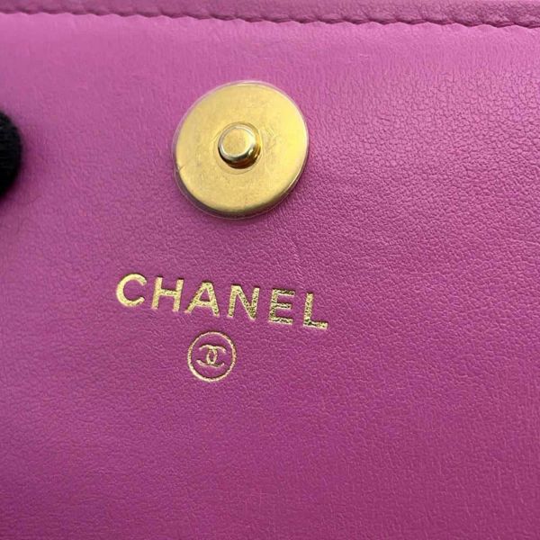 シャネル チェーンウエストウォレット ココマーク ツイード CHANEL 財布 カード