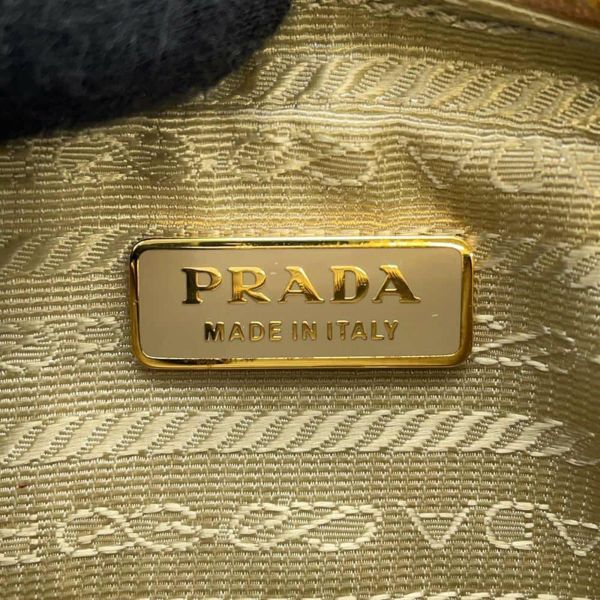 プラダ ポーチ パンチング  レザー 1N1473 PRADA 小物入れ 白