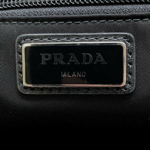 プラダ ボディバッグ ナイロン 2VZ023 PRADA バッグ ワンショルダー 黒