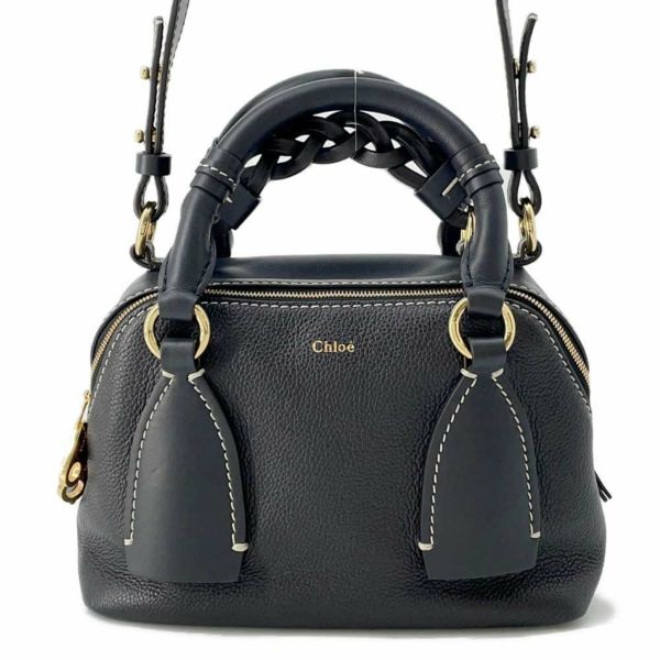 クロエ ハンドバッグ ダリア スモール CHC20US361 Chloe 2wayショルダーバッグ 黒