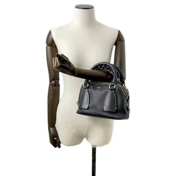 クロエ ハンドバッグ ダリア スモール CHC20US361 Chloe 2wayショルダーバッグ 黒