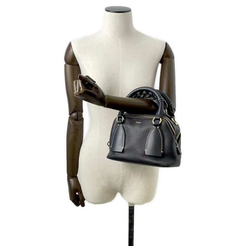 クロエ ハンドバッグ ダリア スモール CHC20US361 Chloe 2wayショルダーバッグ 黒