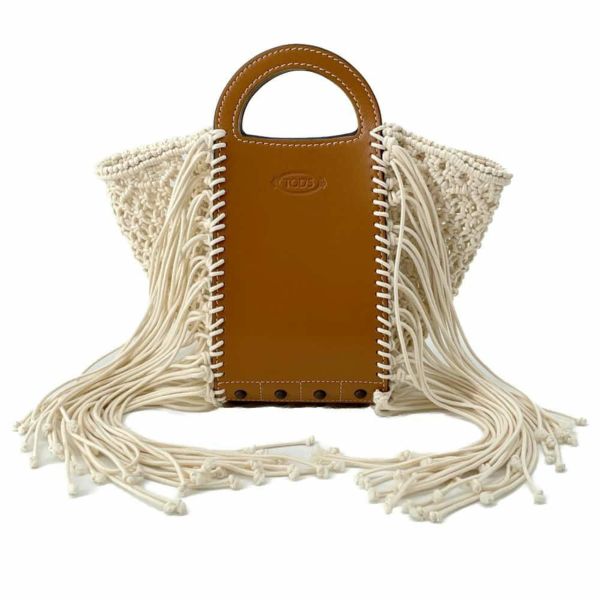 トッズ ハンドバッグ ゴンミーニ フリンジ TOD'S バッグ