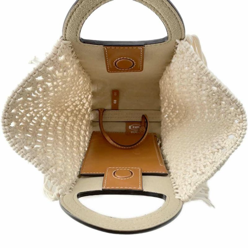 トッズ ハンドバッグ ゴンミーニ フリンジ TOD'S バッグ