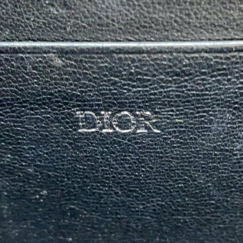 クリスチャン・ディオール ショルダーバッグ オブリーク サドル メッセンジャーポーチ 2ADCA364 Christian Dior 黒