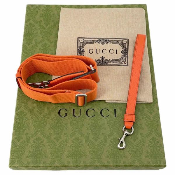 グッチ クラッチバッグ ジャンボGG メッセンジャーバッグ レザー 696009 GUCCI ショルダーバッグ