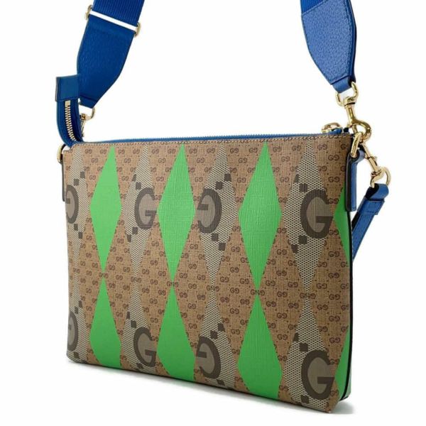 グッチ クラッチバッグ ジャンボGG GGスプリーム メッセンジャーバッグ PVC 696009 GUCCI ショルダーバッグ