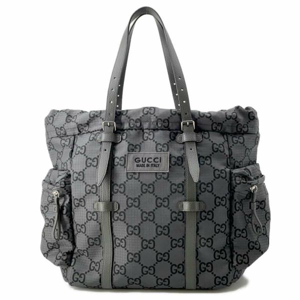 グッチ トートバッグ GGナイロン レザー 767929 GUCCI バッグ