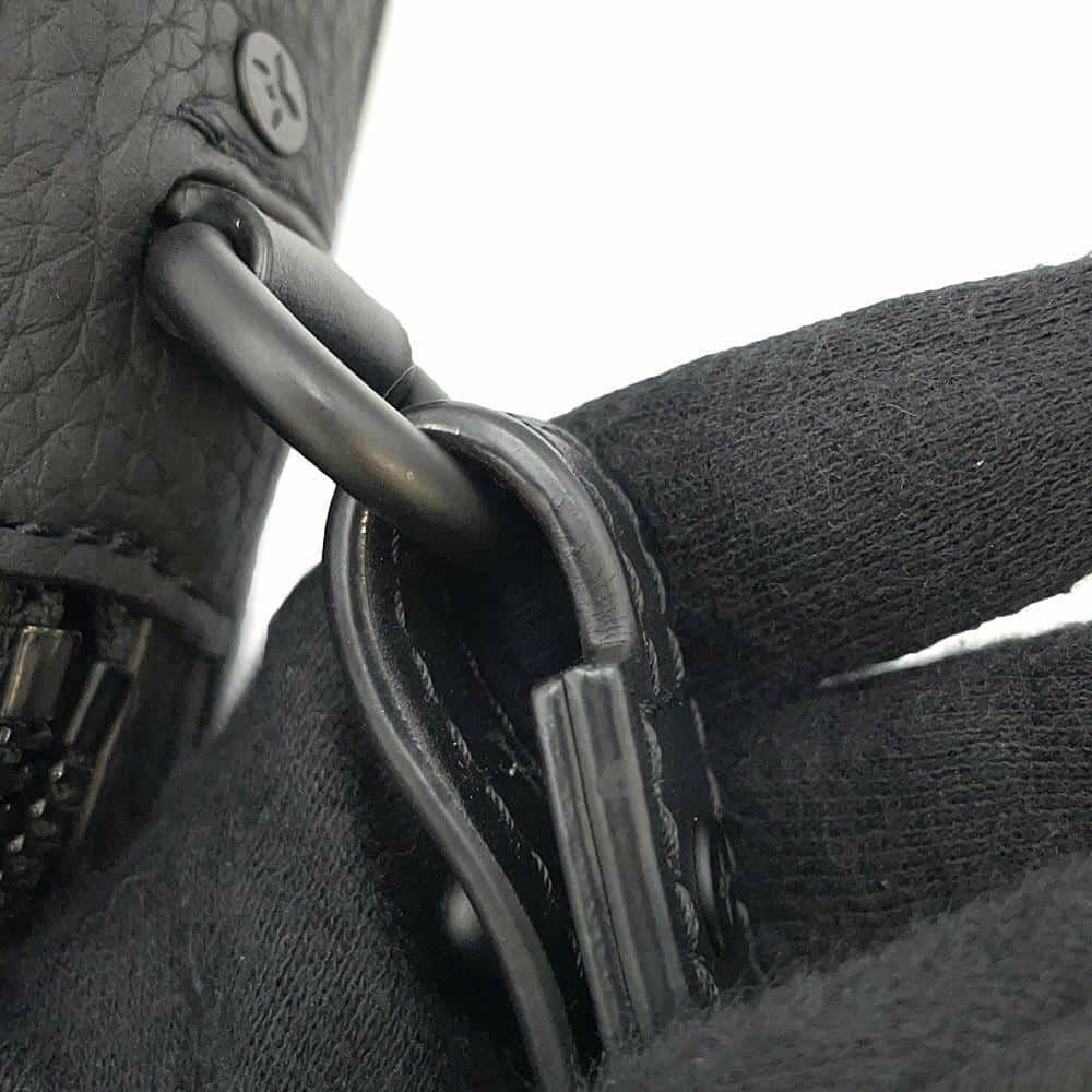 ルイヴィトン セカンドバッグ モノグラム・アンプラント ポシェット・ヴォルガ M55703 LOUIS VUITTON 黒 ブラック