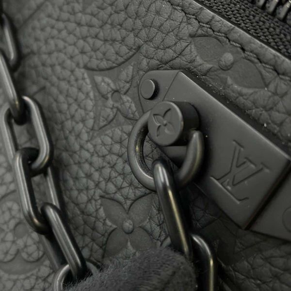 ルイヴィトン セカンドバッグ モノグラム・アンプラント ポシェット・ヴォルガ M55703 LOUIS VUITTON 黒 ブラック