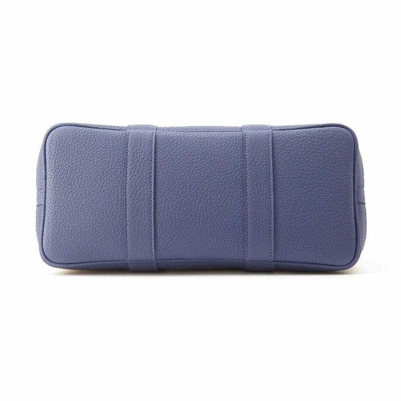 エルメス ガーデンパーティTPM ブルーブライトン/シルバー金具 ネゴンダ/トワルアッシュ C刻印