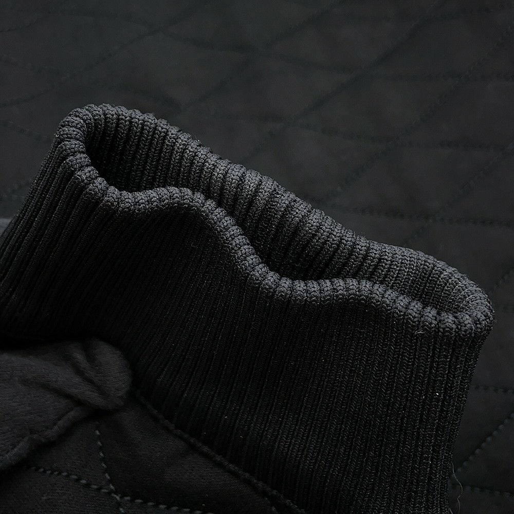 ルイヴィトン ジャケット ステンシルエフェクトモノグラム フード付き レディースサイズXS LOUIS VUITTON 黒 ブラック 白 アウター