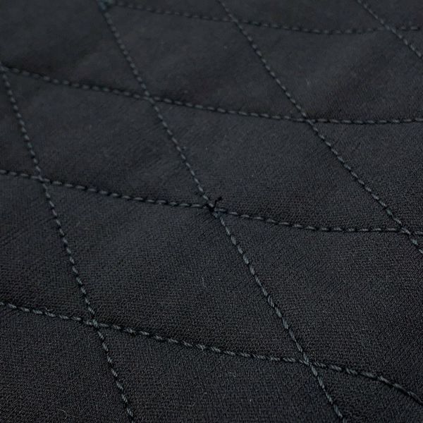 ルイヴィトン スカート ステンシルエフェクトモノグラム キルティング レディースサイズXS LOUIS VUITTON ボトムス ブラック 黒 白