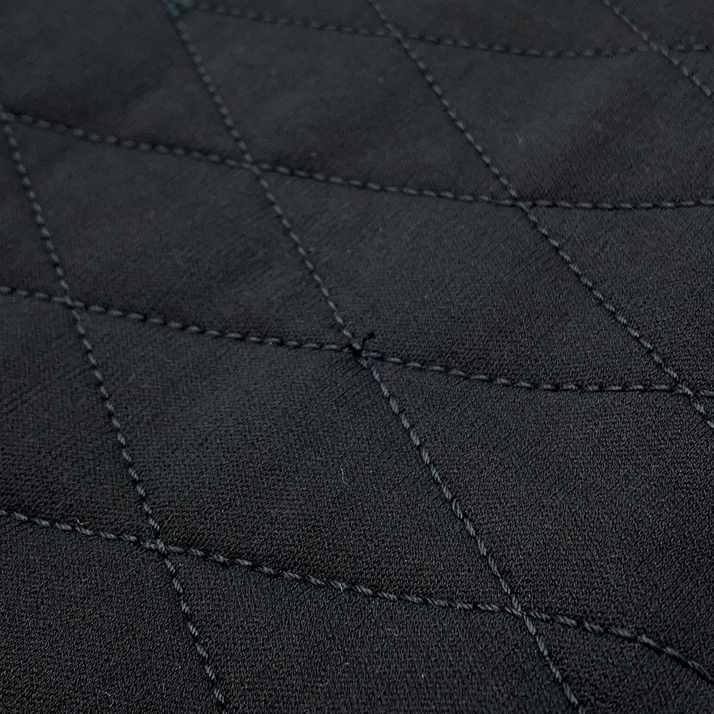 ルイヴィトン スカート ステンシルエフェクトモノグラム キルティング レディースサイズXS LOUIS VUITTON ボトムス ブラック 黒 白