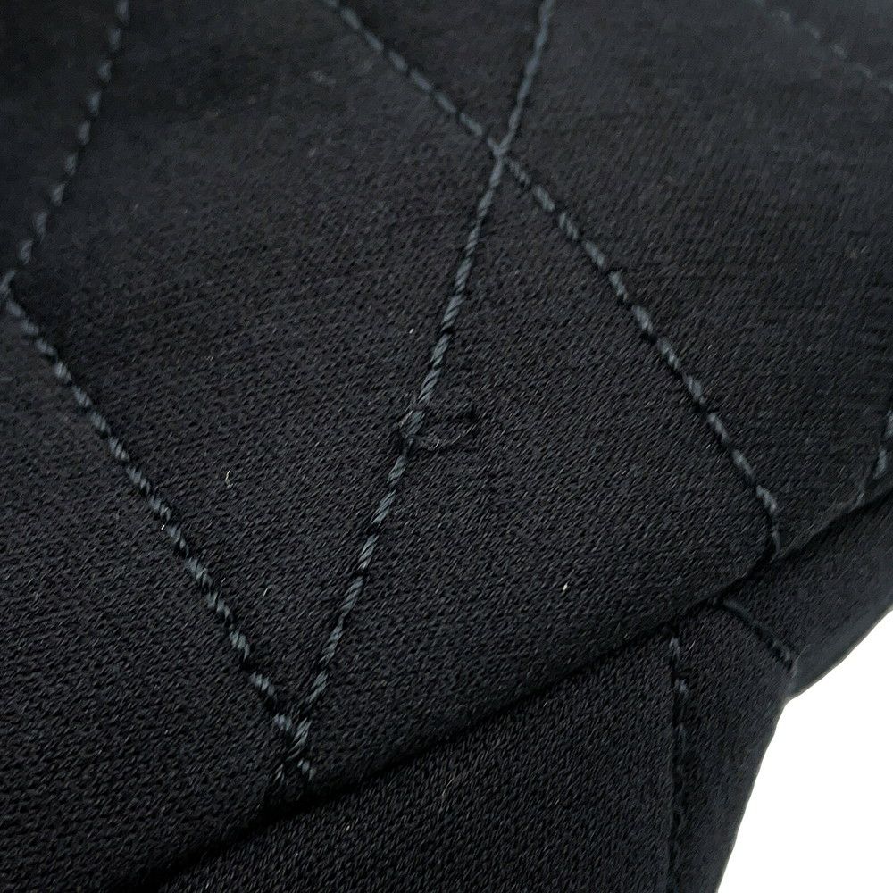 ルイヴィトン スカート ステンシルエフェクトモノグラム キルティング レディースサイズXS LOUIS VUITTON ボトムス ブラック 黒 白