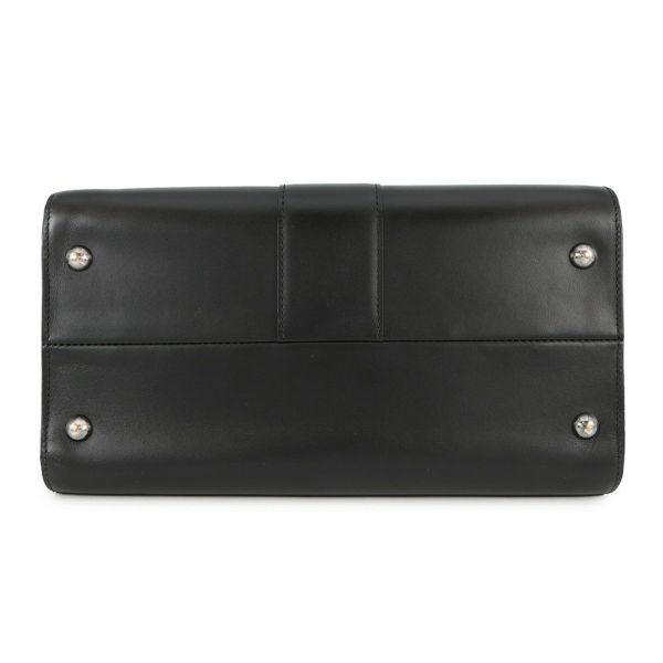 デルボー ハンドバッグ ルーモアMM カーフレザー AA0661AAM099ZPN Delvaux 2wayショルダー 黒