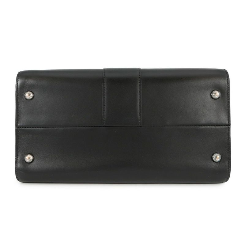 デルボー ハンドバッグ ルーモアMM カーフレザー AA0661AAM099ZPN Delvaux 2wayショルダー 黒