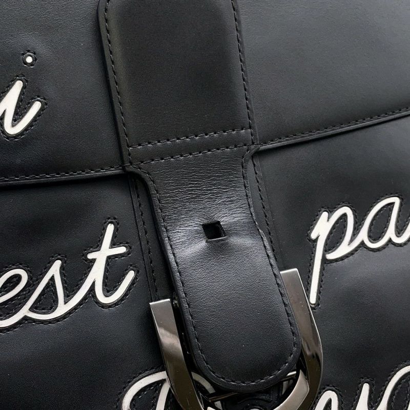 デルボー ハンドバッグ ルーモアMM カーフレザー AA0661AAM099ZPN Delvaux 2wayショルダー 黒