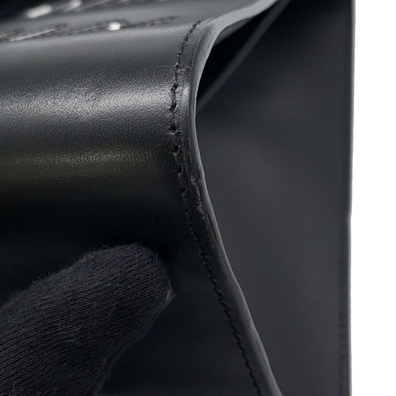 デルボー ハンドバッグ ルーモアMM カーフレザー AA0661AAM099ZPN Delvaux 2wayショルダー 黒