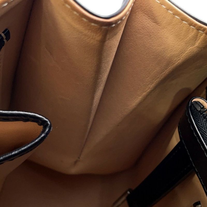 デルボー ハンドバッグ ルーモアMM カーフレザー AA0661AAM099ZPN Delvaux 2wayショルダー 黒