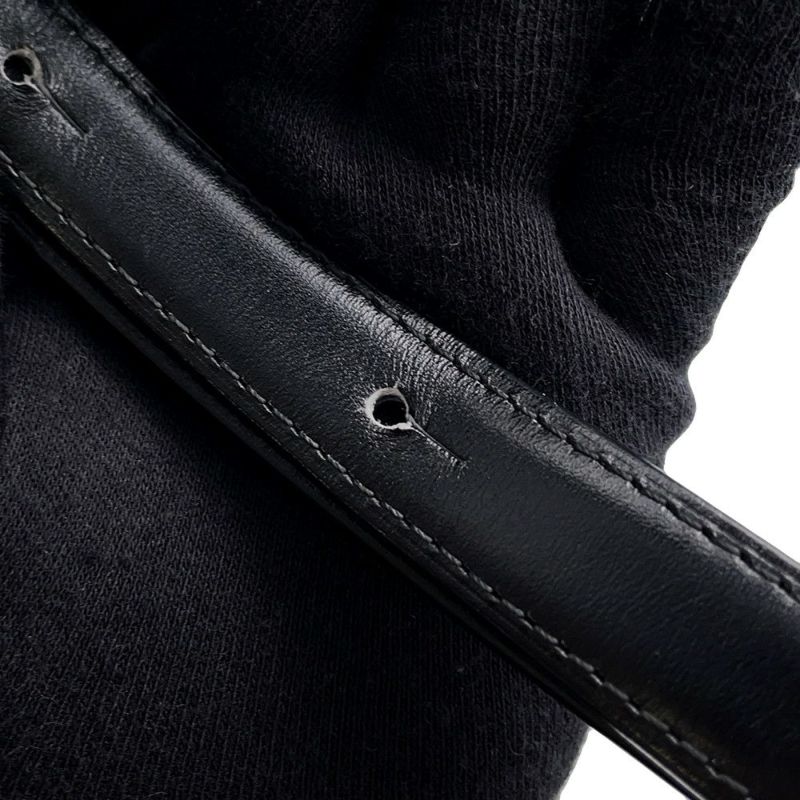 デルボー ハンドバッグ ルーモアMM カーフレザー AA0661AAM099ZPN Delvaux 2wayショルダー 黒