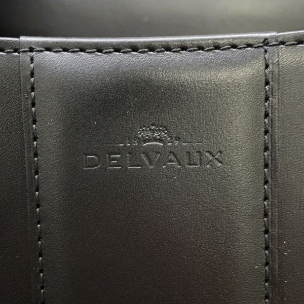 デルボー ハンドバッグ ルーモアMM カーフレザー AA0661AAM099ZPN Delvaux 2wayショルダー 黒