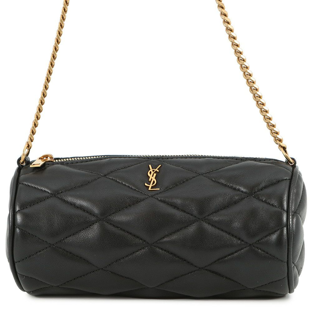 サンローランパリ ショルダーバッグ サド ミニチューブバッグ ラムスキン 699703 SAINT LAURENT PARIS 黒