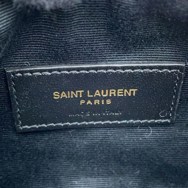 サンローランパリ ショルダーバッグ サド ミニチューブバッグ ラムスキン 699703 SAINT LAURENT PARIS 黒