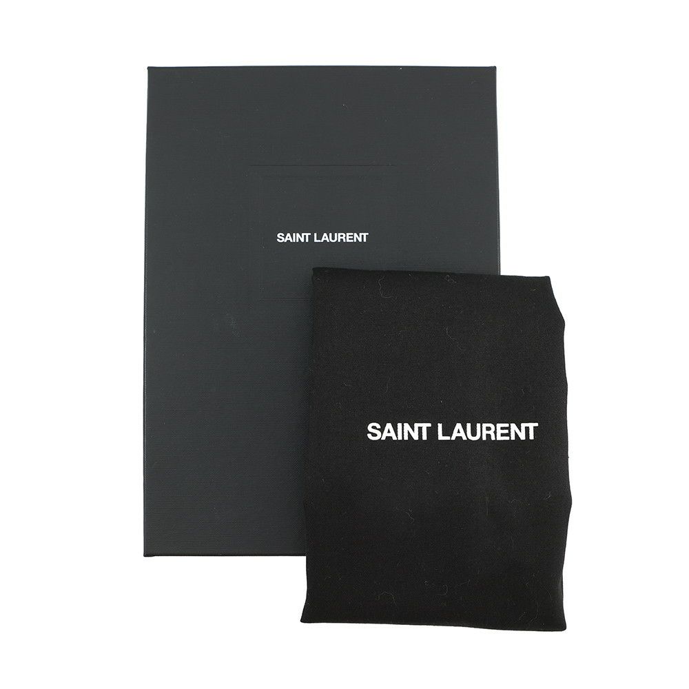 サンローランパリ ショルダーバッグ サド ミニチューブバッグ ラムスキン 699703 SAINT LAURENT PARIS 黒