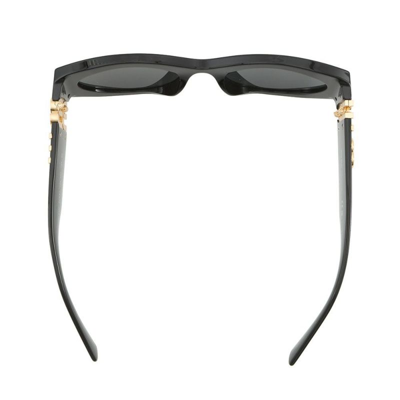 ミュウミュウ サングラス グリンプス ロゴ SMU11W MIUMIU アイウェア 黒