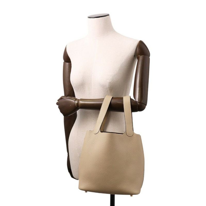 エルメス ハンドバッグ ピコタンロックMM トレンチ/ゴールド金具 トリヨンクレマンス K刻印