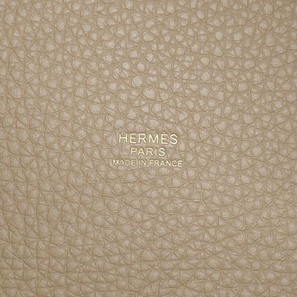 エルメス ハンドバッグ ピコタンロックMM トレンチ/ゴールド金具 トリヨンクレマンス K刻印