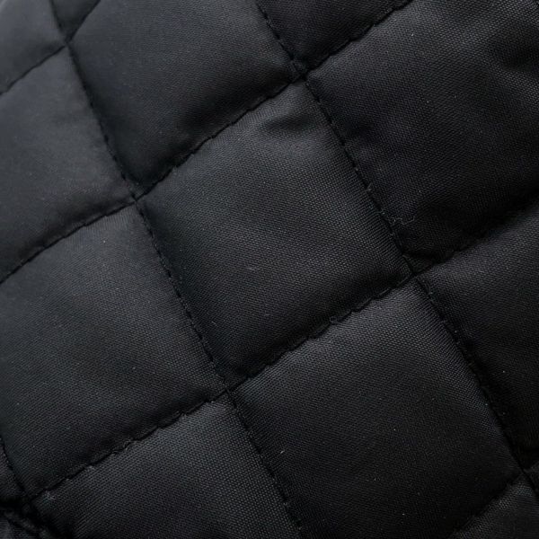 セリーヌ ハット キルティング ロゴ ナイロン サイズS 2AUB0495M CELINE 帽子 黒