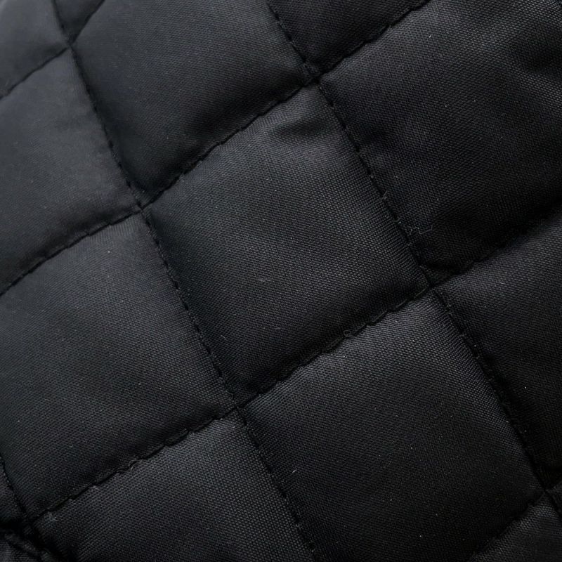 セリーヌ ハット キルティング ロゴ ナイロン サイズS 2AUB0495M CELINE 帽子 黒