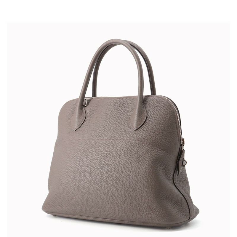 エルメス ハンドバッグ ボリード31 エタン/シルバー金具 トリヨンクレマンス X刻印 2wayショルダー