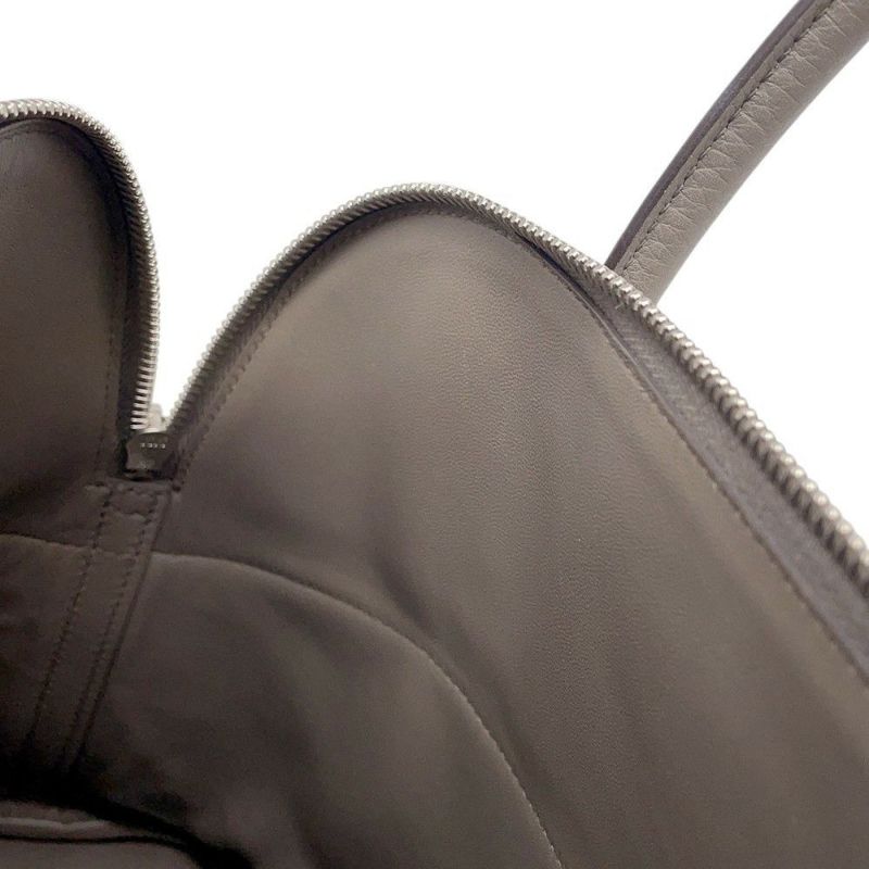 エルメス ハンドバッグ ボリード31 エタン/シルバー金具 トリヨンクレマンス X刻印 2wayショルダー