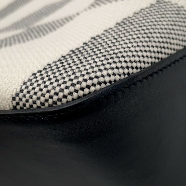 エルメス トートバッグ HアンビエGM ブラック/エクリュトワルアッシュ/スイフト Z刻印 HERMES バッグ 黒