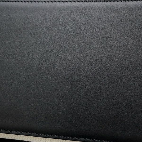 エルメス トートバッグ HアンビエGM ブラック/エクリュトワルアッシュ/スイフト Z刻印 HERMES バッグ 黒