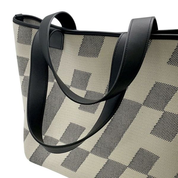 エルメス トートバッグ HアンビエGM ブラック/エクリュトワルアッシュ/スイフト Z刻印 HERMES バッグ 黒