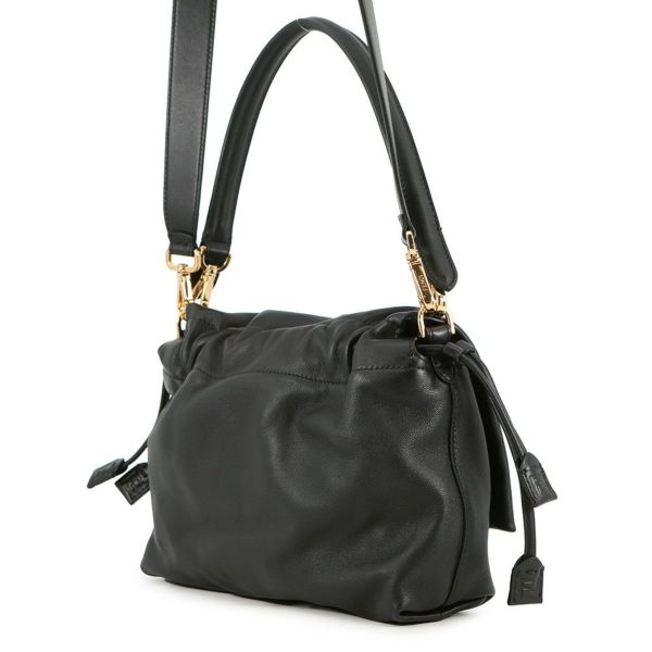 フェンディ ハンドバッグ マンマ バゲット ミディアム 8BR833 FENDI バッグ 2wayショルダーバッグ 黒