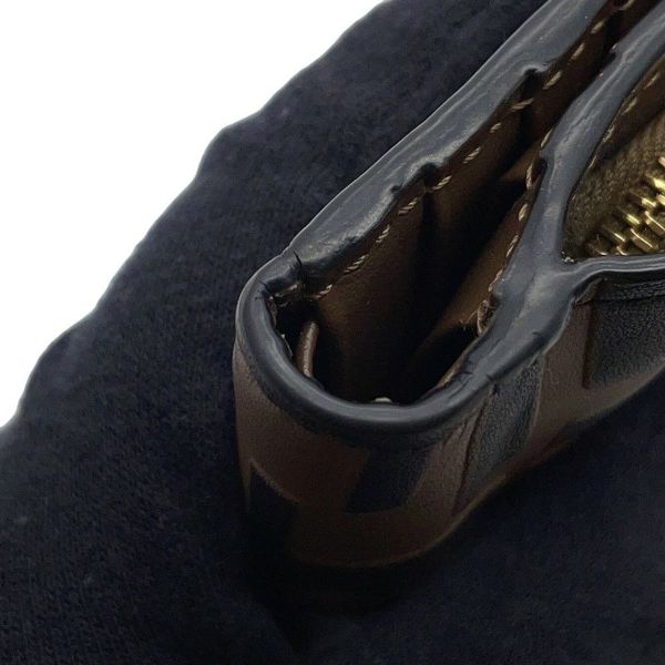 フェンディ 二つ折り財布 エフ イズ フェンディ ズッカ柄 レザー 8M0386 FENDI 財布