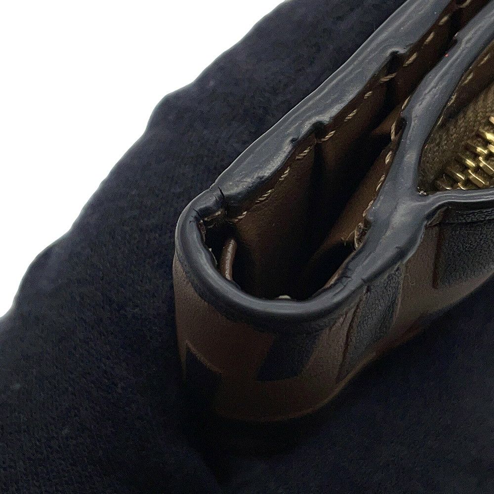 フェンディ 二つ折り財布 エフ イズ フェンディ ズッカ柄 レザー 8M0386 FENDI 財布