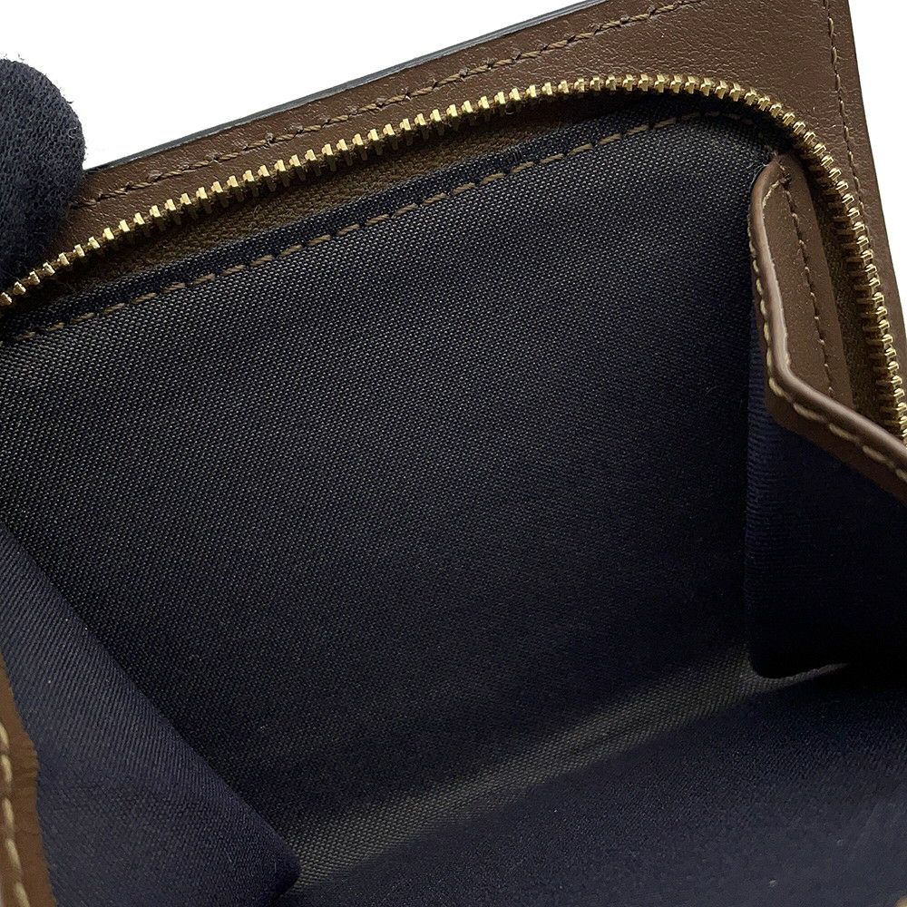 フェンディ 二つ折り財布 エフ イズ フェンディ ズッカ柄 レザー 8M0386 FENDI 財布